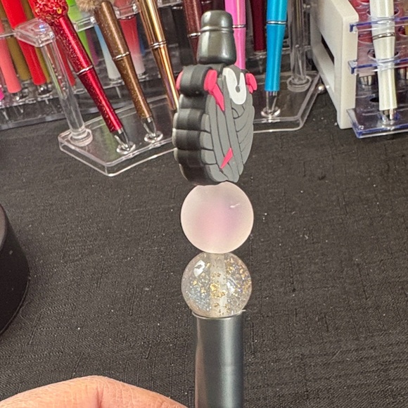 Cute Sheep Pen with Glitter Bead - Picture 7 of 9